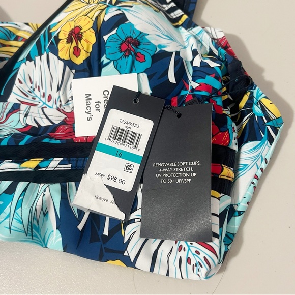 Tommy Hilfiger Aloha Swimsuit Size 16 - Picture 5 of 5